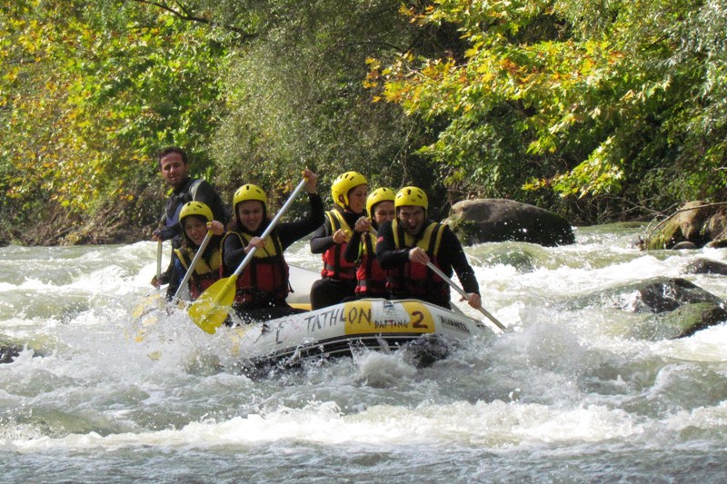 Melen Çayında Rafting